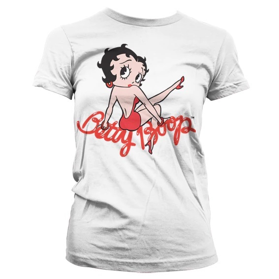 T-paita Betty Boop Classic, valkoinen - T-paidat - NP814 - 2