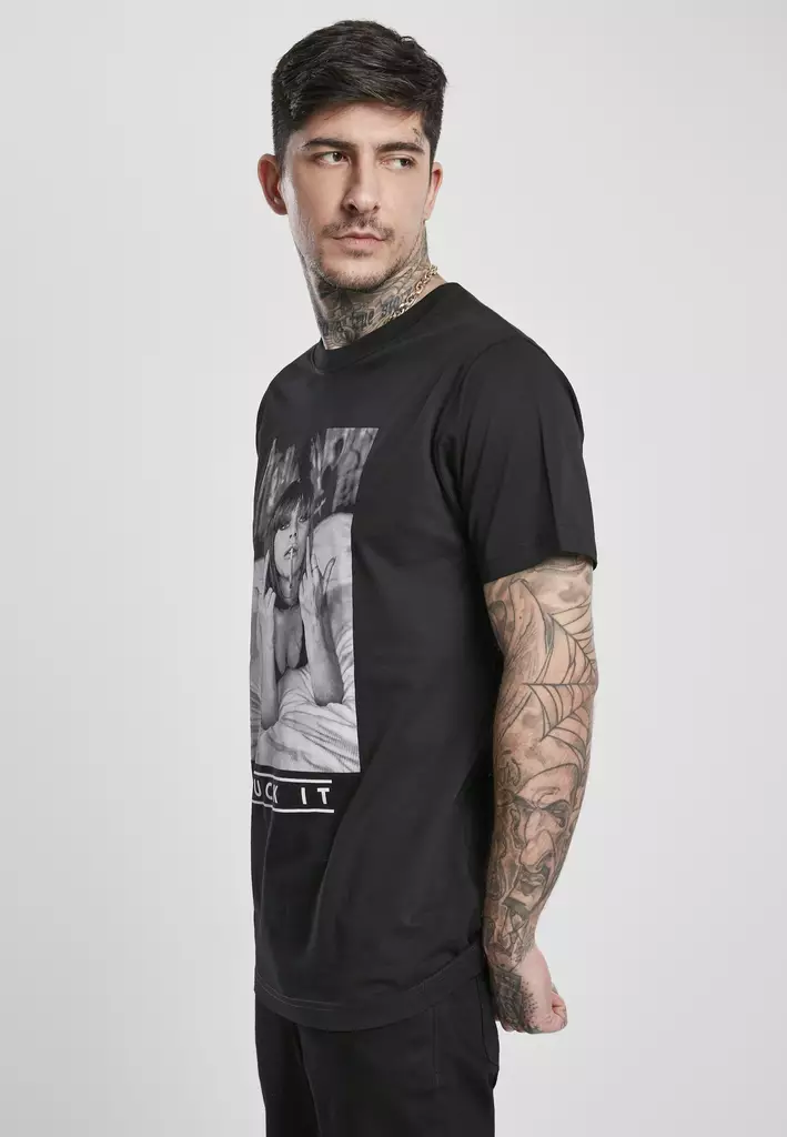 T-paita FUCK it musta tpaita - T-paidat - TP1284 - 1