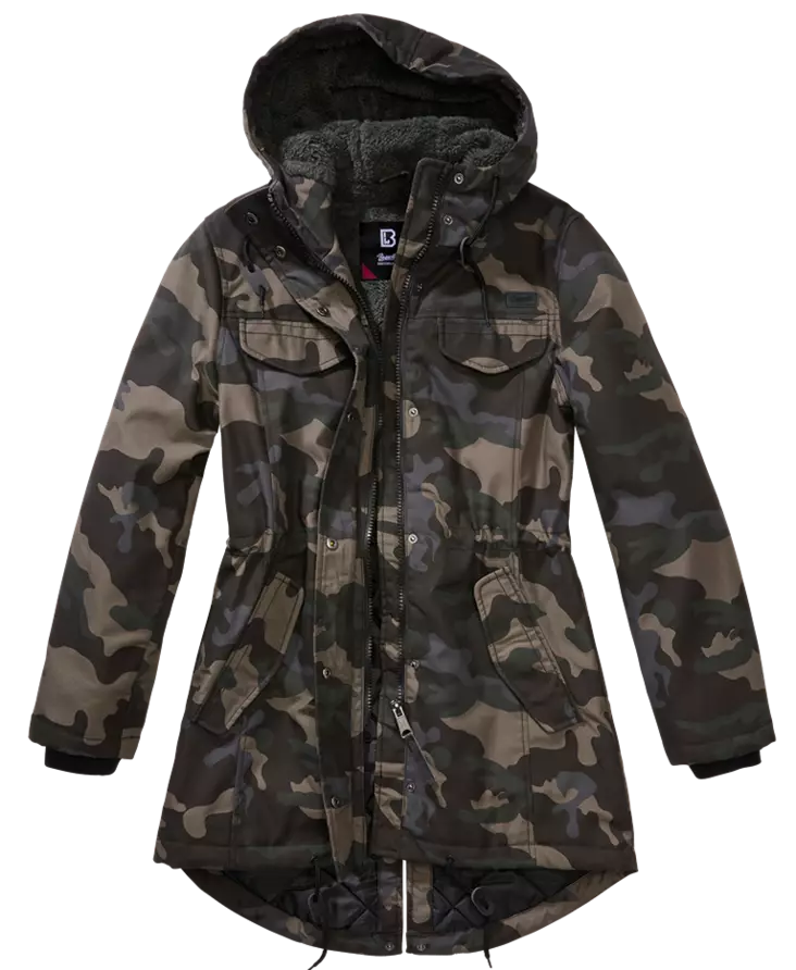 Talvitakki Darkcamo fishtail Brandit - Talvitakit - T554 - 1