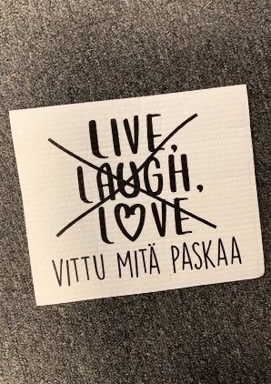 Tiskirätti Siivoushullu 17x20cm - Keittiötarvikkeet - RATTI4 - 1