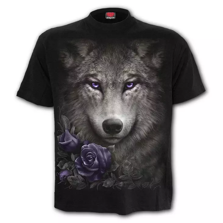Tpaita Spiral Wolf Roses - T-paidat - SPI114 - 1
