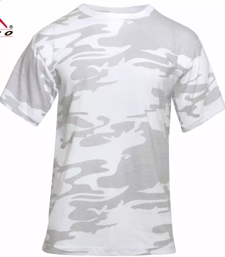 Tpaita white camo valkoinen camo - T-paidat - ROT114 - 1