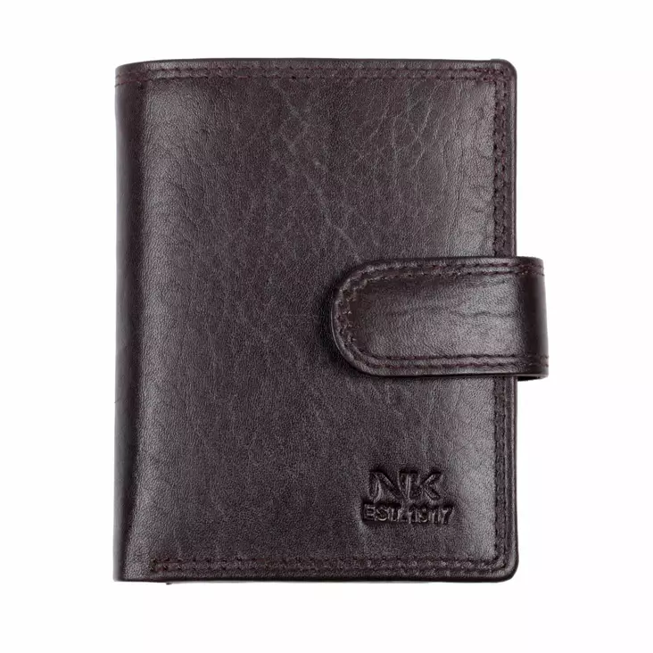 Tummanruskea popup korttikotelo RFID - Lompakot ja rahakukkarot - KN484 - 1