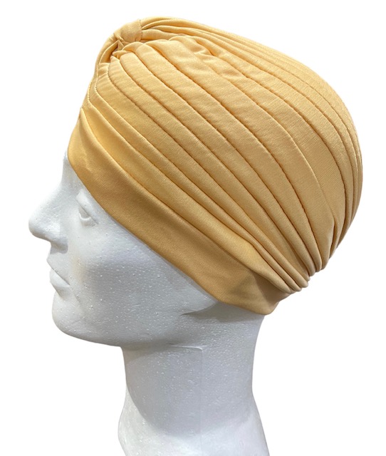 Turbaani, beige - Hiuskoristeet - HAT124 - 1