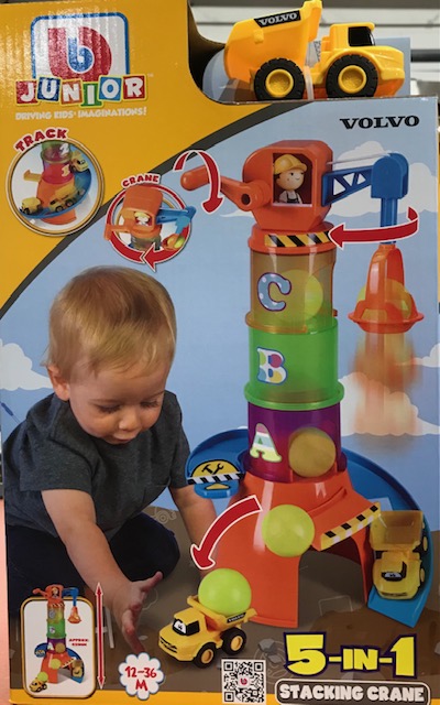 Volvo-setti perheen pienimmille - Lelut - LELU204 - 1