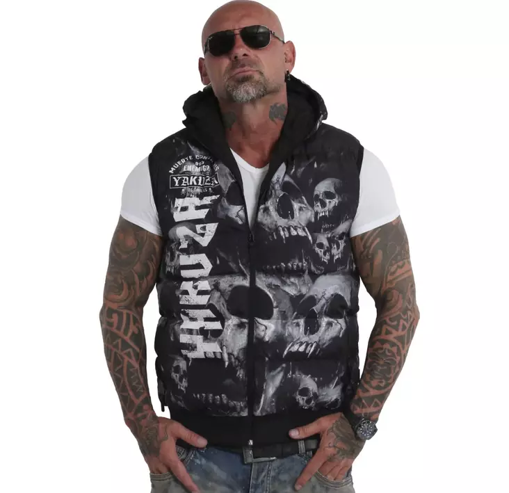 Yakuza Toppaliivi Muerte Skull - Toppaliivit - YA4 - 1