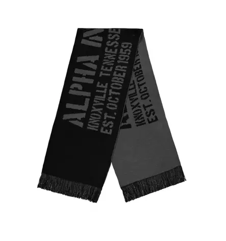 Alpha Logo-huivi, musta - Huivit - ALP145 - 1