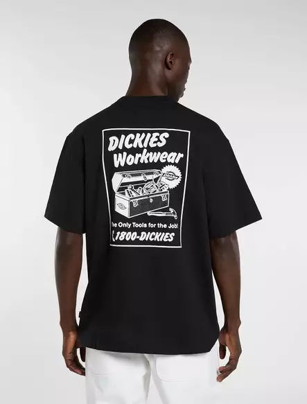 Dickies T-paita Dry Ridge, musta - Paidat - DIC85 - 1