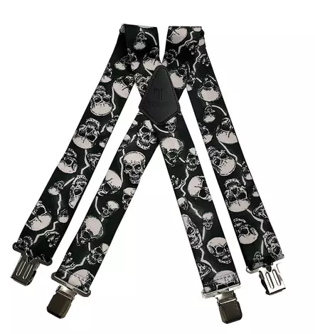 Henkselit 50 mm, Skulls Lightning - Henkselit - HEN55 - 1