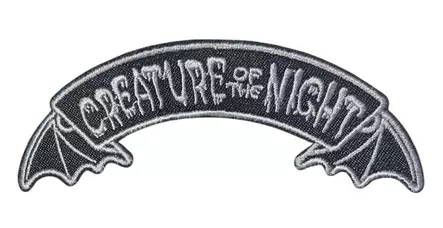 Kangasmerkki Creature Of The Night - Kangasmerkit - K1635 - 1
