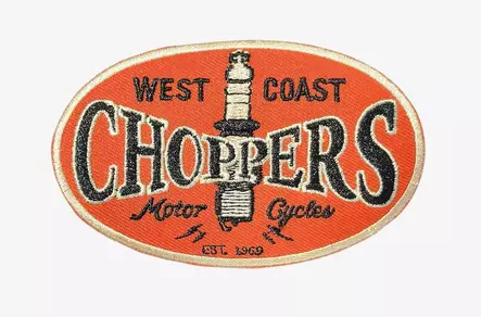 Kangasmerkki West Coast Choppers - Kangasmerkit - K1595 - 1