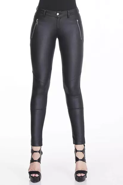 Mustat SLIM-housut - Farkut - CIBA55 - 1