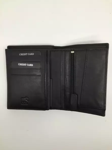 Nahkalompakko, RFID-suojattu. Irto tasku - Lompakot ja rahakukkarot - KN355 - 2