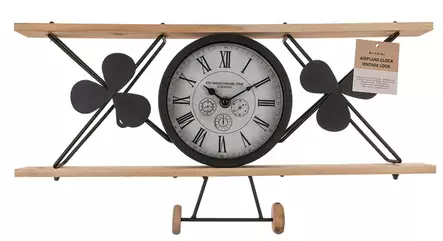 Seinäkello Vintage lennokki - Kellot - KE205 - 2