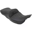 2-UP SEAT ROAD SOFA LS FRONT|REAR SADDLEGEL™ PLAIN BLACK - Satulat ja satulanpäälliset - 08010945 - 1