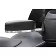 ARMREST PASSENGER ADJUSTABLE BLACK - Satulat ja satulanpäälliset - 08220215 - 1