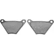 BRAKE PAD ORGANIC - Jarrupalat - 17200195 - 1