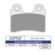 BRAKE PAD SDP PRO MX HIGH FRICTION OFFROAD - Jarrupalat - 17210955 - 1