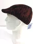 Flat Cap, Plyysi, punamusta - Flat Capit - LC495 - 3
