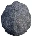 Flatcap Tweed, tummansininen - Flat Capit - LC775 - 2