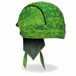 Headwrap, Green Paisley - Headwrapit - HW225 - 3