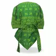 Headwrap, Green Paisley - Headwrapit - HW225 - 6