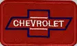 Kangasmerkki Chevrolet punainen pohja - Kangasmerkit - K1525 - 1