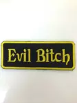Kangasmerkki-Evil Bitch-etukuva - Kangasmerkit - K1295 - 1