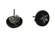 Korvakorut Kromitähti mustassa napissa - Korvakorut - KRV205 - 4