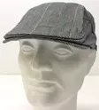 Lätsä, harmaamusta ruutu flat cap - Flat Capit - LC455 - 1