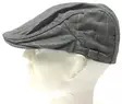 Lätsä, harmaamusta ruutu flat cap - Flat Capit - LC455 - 4