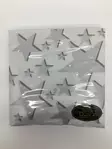 Lautasliina, Stars, white/silver - Servetit - SER35 - 1