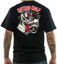 Lucky13 T-paita The HotRod Wolf - T-paidat - L1325 - 1