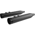 MUFFLERS 4.5" HP-PLUS® SLIP-ON W/BLACK KLASSIC END CAPS BLACK/BLACK - Pakoputket ja niiden osat - 18011285 - 1