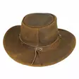 Nahkainen Western hattu, ruskea - Hatut - HAT165 - 3