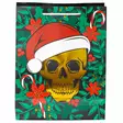 Paperikassi L, Christmas Skull Metallic - Paperikassi - JOULU55 - 4