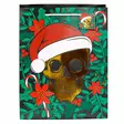 Paperikassi L, Christmas Skull Metallic - Paperikassi - JOULU55 - 5