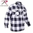 Rothco mustavalko EXTRA Heavy flanel - Kauluspaidat - ROT45 - 2