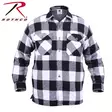 Rothco mustavalko EXTRA Heavy flanel - Kauluspaidat - ROT45 - 1