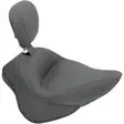SEAT SOLO WIDE TOURING VINTAGE SMOOTH WITH BACKREST - Satulat ja satulanpäälliset - 08020765 - 1