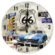 Seinäkello Route 66, Mustang 30cm - Kellot - KE145 - 1