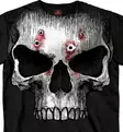 Tpaitaa Jumbo Skull Bullet Holes - T-paidat - TP1265 - 1