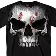 Tpaitaa Jumbo Skull Bullet Holes - T-paidat - TP1265 - 2