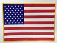 USAn lippu ISO 24X18 ei liimaa - Kangasmerkit - K1365 - 1