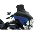 WINDSHIELD SPOILER OEM-FAIRING HARLEY DAVIDSON® 6.5" DARK SMOKE - Tuulilasit ja etumaskit - 23100665 - 1