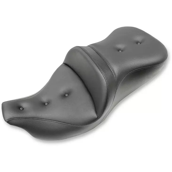 2-UP SEAT ROAD SOFA PT FRONT|REAR VINYL|SADDLEGEL™ BLACK - Satulat ja satulanpäälliset - 08011045 - 1