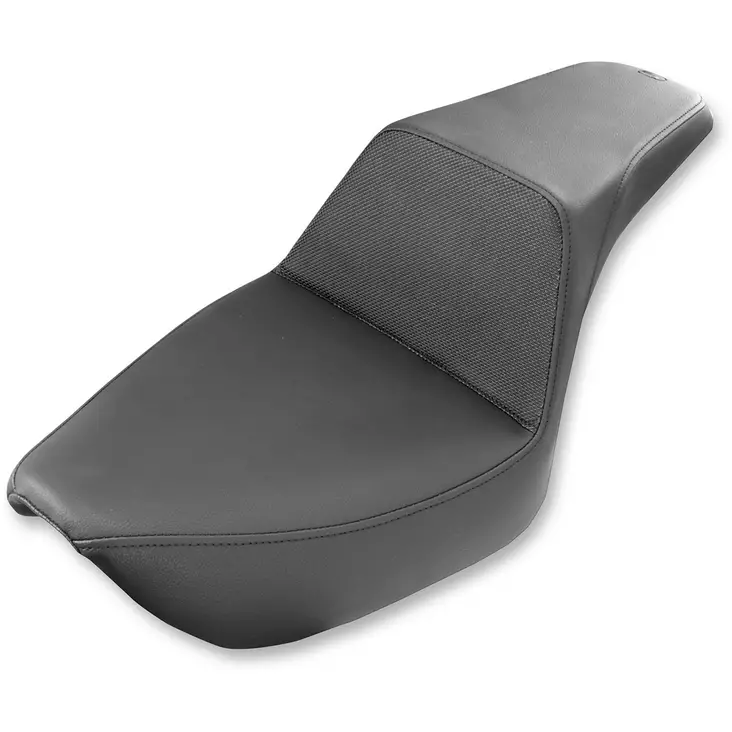 2-UP SEAT STEP UP FRONT|REAR SADDLEHYDE™|SADDLEGEL™ BLACK - Satulat ja satulanpäälliset - 08030565 - 1