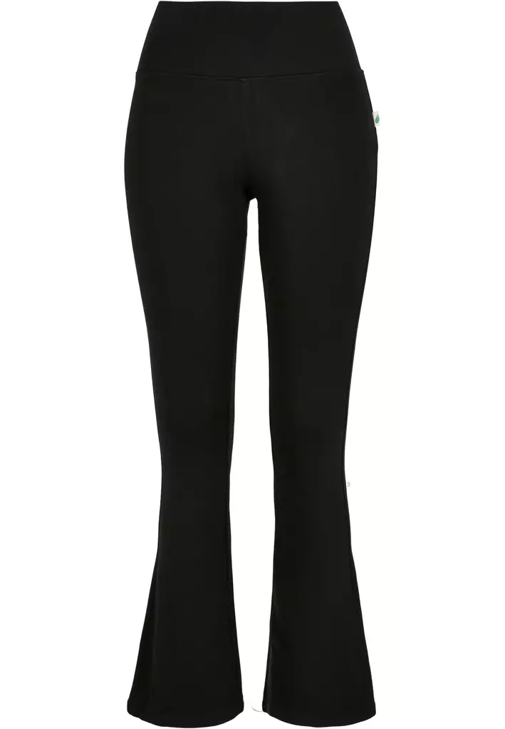 Bootcut Leggings, musta - Leggingsit - HO675 - 1