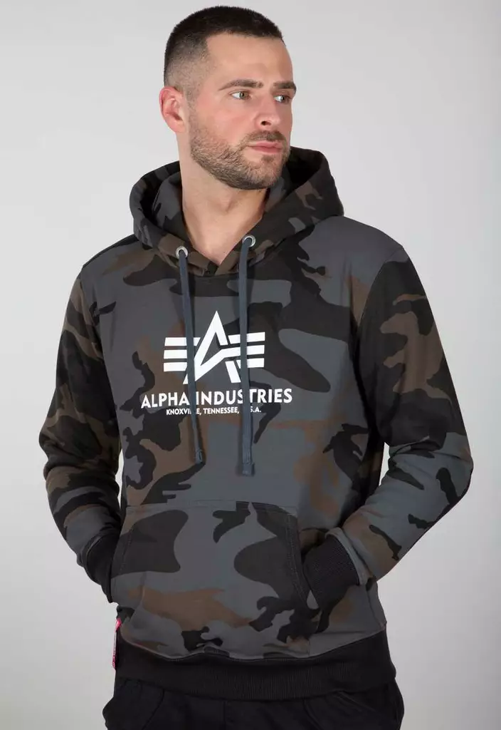 Alpha kengurutaskuinen huppari - Hupparit - ALP45 - 1