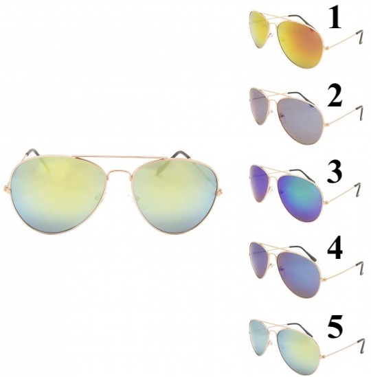 Aurinkolasit Peilipilotti värilinssi iso - Aurinkolasit - ARS515 - 1